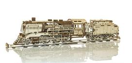 Medinis 3D konstruktorius - Wooden city Traukinys, 717 vnt