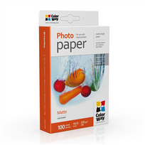 ColorWay PM2201004R | Matte Photo Paper | White | 220 g/m² | 10 x 15 cm