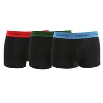 Trumpikės vyrams Calvin Klein U2664G 41136, juodos, 3 poros, M