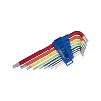 Šešiakampių raktų rinkinys Condor Werkzeug C1121/8; H1,5-H10 mm; 9 vnt.