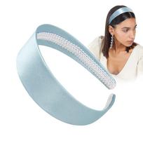 Pelenės galvos juosta moterims Galvos juosta Didelė Stora Plati Galvos juostos 70-ųjų Galvos juosta mergaitėms Size fits all white
