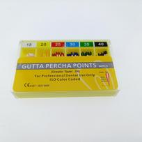 1 Dėžutė Dantų Guta Perča Taškai Šaknų Kanalų Endodontija Medvilnės Pluoštas 02 04 06 Antgaliai Siaurėjimas #02-15/40 gray