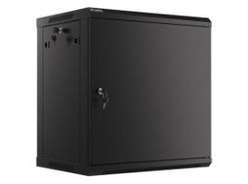 Komutacinė spinta 19\'\' pakabinama 12U 600x600mm (juoda, nesurinkta, IP20) ASP2-6612