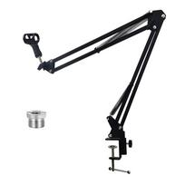 Stalinis mikrofono laikiklis Artikuliuotas mikrofono stovas Mikrofono laikiklis tvirtinimas Blue Yeti HyperX QuadCast Fifine