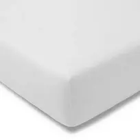 Sheet - Waterproof - JERSEY  - size 120x60 cm - WHITE