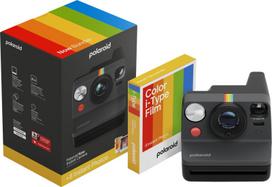 Polaroid Now Gen 3 instant camera and color film, 8 shots, Black (131023)