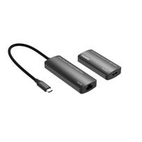 MicroConnect USB-C to HDMI Extender via  ethernet, 30m distance at