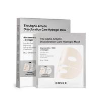 [COSRX] The Alpha-Arbutin Discoloration Care Hydrogel Mask 34g*3EA white