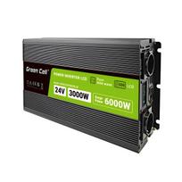 Įtampos keitiklis - Green Cell - INV-GC-LCD - 3000W/6000W - Gryna sinusoidė - LCD ekranas