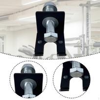 Barbell Holder Hanger for Power Rack Curl Bar 18mm Hole Fitness Equipment Accessory juoda