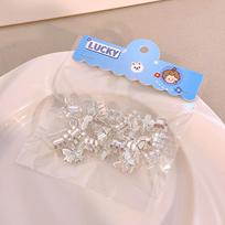 20PCS Butterfly Hair Clips for Girls Lovely Children Hair Accessories Hairpins Headwear Hairgrip Hair Buckle gray