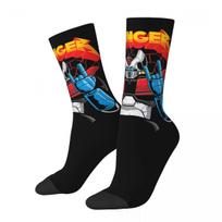 Naujos vyriškos kojinės Laisvalaikio Actarus Mazinger Z Manga Kojinės Robotai Goldorak Grendizer Moteriškos kojinės Pavasaris Vasara Ruduo Žiema One Size gray