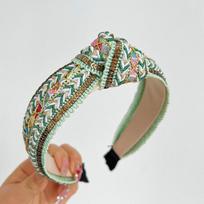 PROLY New Fashion Women's Hairband Individual Bohemia Headband Center Knot Casual Turban Spring Hair Accessories