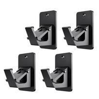 4Pcs Universal Curtain Rod Holders Strong Load-bearing Simple Installation Curtain