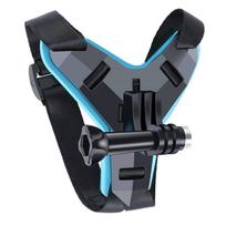 Gopro šalmo smakro laikiklis sporto kameros laikiklis Go Pro motociklo šalmo laikiklis Moto for Gopro Hero 9 8 7 6 5 4 3 veiksmo kamera