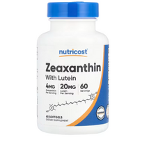 Nutricost Zeaxanthin with Lutein 60 softgels