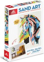 Kūrybinis rinkinys piešimas smėliu RED CASTLE Sand Art Horse