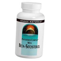 Fitosterolių kompleksas su beta-sitosteroliu, Phytosterol Complex with Beta-Sitosterol, Source Naturals  (72355038) 90tab