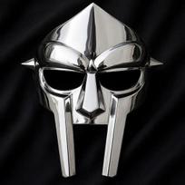 MF DOOM Piktadario Veido Kaukė Repo Ikona Kolekcinė Hiphopo Kaukė Cosplay Helovino Dovanai