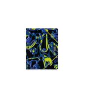Dėklas dokumentams OCW BLUE LIQUID, PP, su gumele