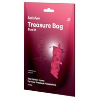 Satisfyer Treasure Bag M - diskreti sekso žaislų laikymo kosmetinė (rožinė)
