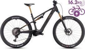 Elektrinis dviratis Cube AMS Hybrid ONE44 C:68X SLT 400X 29 carbon'n'golddust 2025