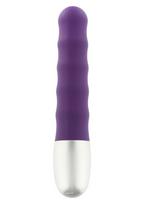 Vibratorius Discretion Ribbed, violetinis
