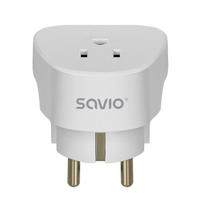 Savio AP-01 kelioninis adapteris JAV lizdas į ES kištuką
