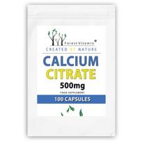 Forest Vitamin Calcium Citrate 500 mg 100 caps