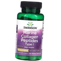 Jūrinis I tipo kolagenas, Marine Collagen Peptides Type I 500, Swanson  60 kapsulių (68280009) 60vcaps