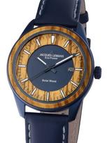 Jacques Lemans 1-2116K Eco-Power men`s Solar Mens Watch 40 mm - Laikrodis vyrams