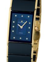 Jacques Lemans 1-1940L Dublin Ceramic ladies 24 x 28 mm - Laikrodis moterims