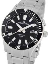 Jacques Lemans 1-2131D Hybromatic Mens Watch 43mm 10ATM - Laikrodis vyrams