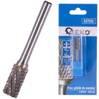 Kietųjų metalų frezos cilindrinės + galinis paviršius 10x20mm kotas 6mm