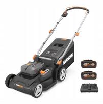 Akumuliatorinė vejapjovė Worx WG745E; 40 V; 2x4,0 Ah akum.