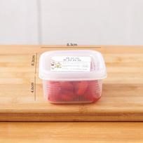 Šaldytų maisto produktų vaisių laikymo dėžutė Nešiojama su skyreliais Šaldytuvo šaldiklio organizatoriai Dalimis supakuota mėsa svogūnai imbieras Skaidrus traškus dėklas 1 peice
