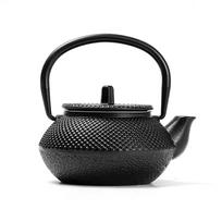 300 ml ketaus arbatinukas, nerūdijančio plieno sietelis, oolong arbatos virdulys juoda