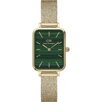 Išmanusis laikrodis Laikrodis - DANIEL WELLINGTON - Quadro - Auksinis - Žalias ciferblatas - Vandens atsparumas 3 ATM