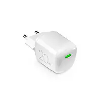 Puro 20W GaN USB-C laidinis įkroviklis – baltos spalvos