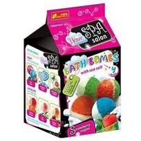 Vonios kamuoliukų gaminimo rinkinys Ranok Creative Your SPA Salon Bathbombs with sea salt Strawberry mojito