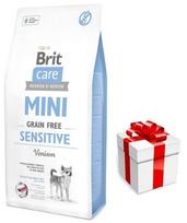 BRIT CARE Mini Grain-Free Sensitive 2kg + STAIGMENA ŠUNUI