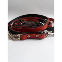 Hunter training dog leash Kroko 13/200  leather red/black | 1670 | 4016739432629