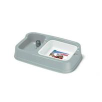 Water and food dispenser cm 34 x 20,5 x 7 h, different colors | 4452 | 8016040100992
