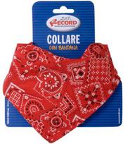 RECORD BANDANA NYLON COLLAR RED 1,9X40-55 CM | 8030 | 8011391001066