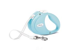 Flexi Puppy (tape) 2 m, light blue - dog leash | 9806 | 4000498044513