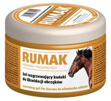 RUMAK warming gel for horses to eliminate edema 500g | 13394 | 5906485671252