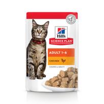 Hills Science Plan Cat Adult 1-6 with chicken 12 x 85g | 10400 | 052742210414