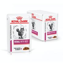 Royal Canin Cat VD Renal with Beef wet 12x85 g | 5011 | 99003579000489