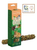 Little One "Green valley" Fully edible grain free stick for small mammals with vegetables 160 g | 11386 | 4602533001019