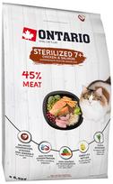 Ontario Cat Senior Sterilised 7+ Chicken & Salmon 6,5 kg | 110308 | 8595091792771